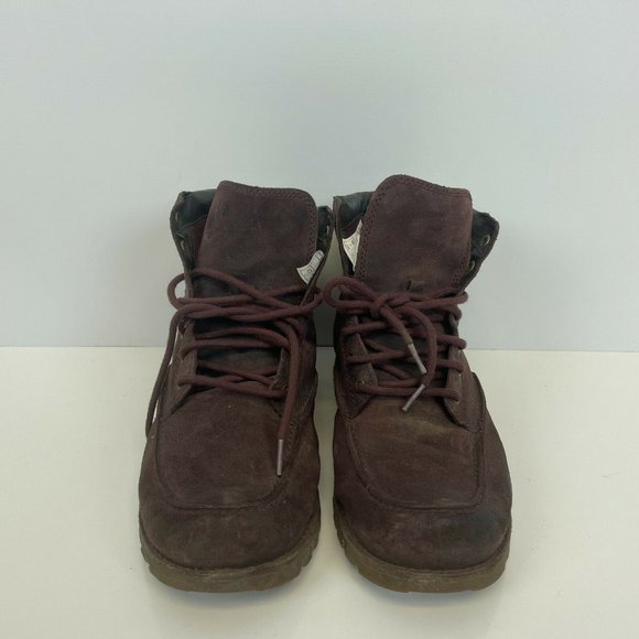 UGG Australia Fallbrook Oiled Leather Casual Chukka Boots Red Mens Size 11